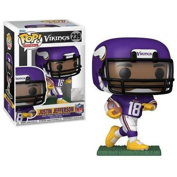 Justin Jefferson (Minnesota Vikings) NFL Funko Pop! Series 11 - Picture 1 of 2